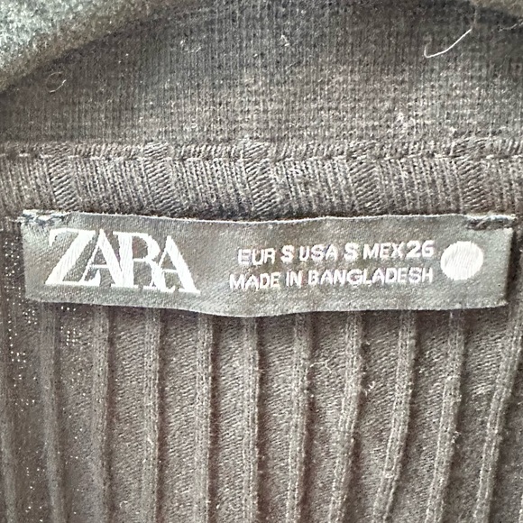 Zara ribbed crop polo tank - Picture 5 of 8